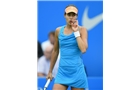 BIRMINGHAM, ENGLAND - JUNE 15:  Ana Ivanovic of Serbia reacts during the Singles Final during Day Seven of the Aegon Classic at Edgbaston Priory Club on June 15, 2014 in Birmingham, England.  (Photo by Tom Dulat/Getty Images)